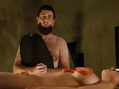 Ama de casa madura chupa y monta una polla dura